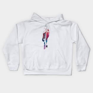 Pole vault #polevault #sport #athletics Kids Hoodie